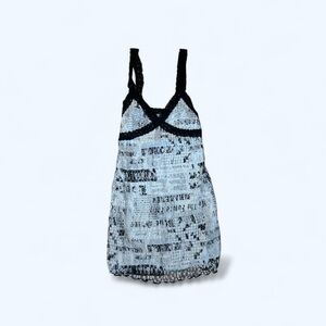 Urban Outfitters Black and White Lace Dress